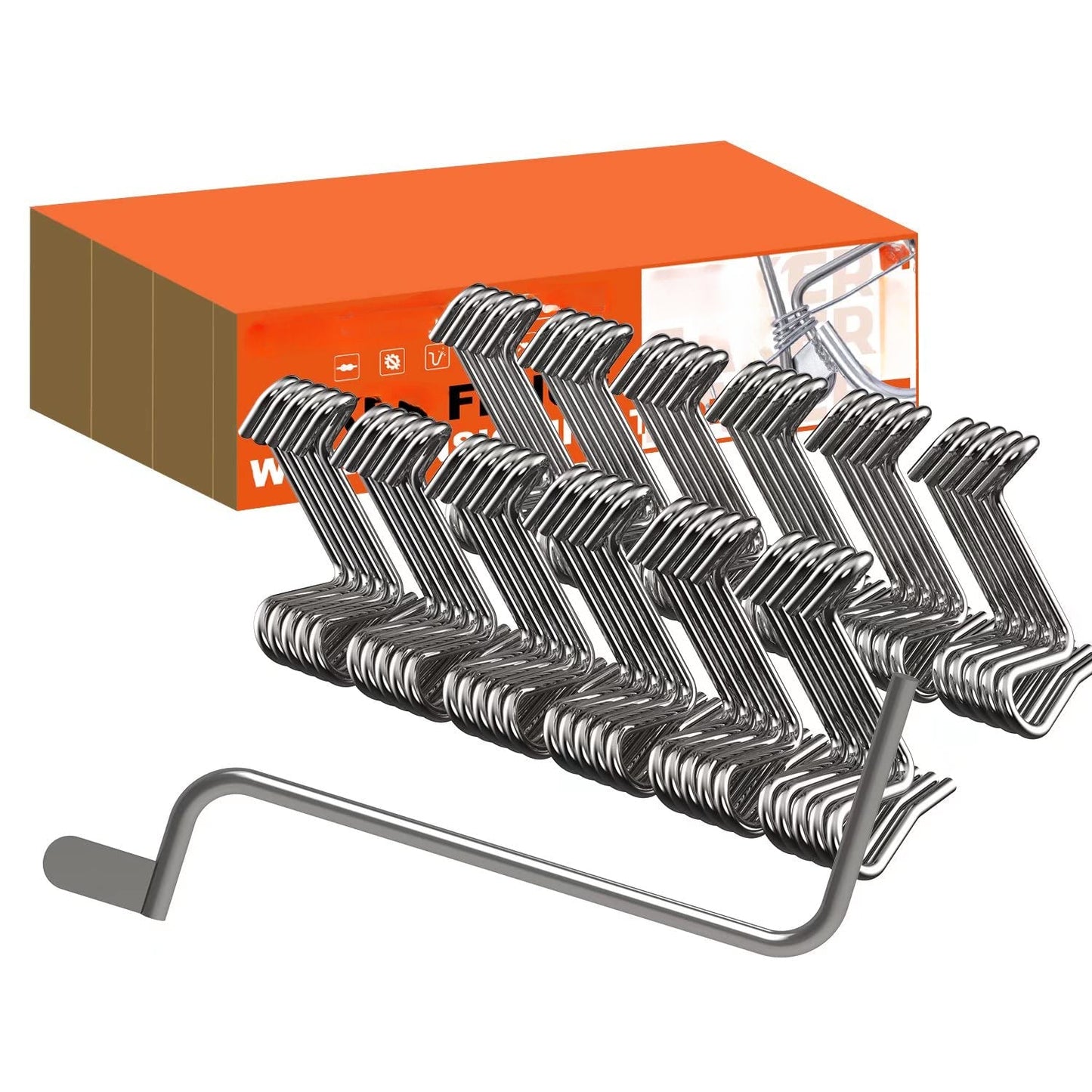 Heavy-Duty Wire Clips & Steel Tool