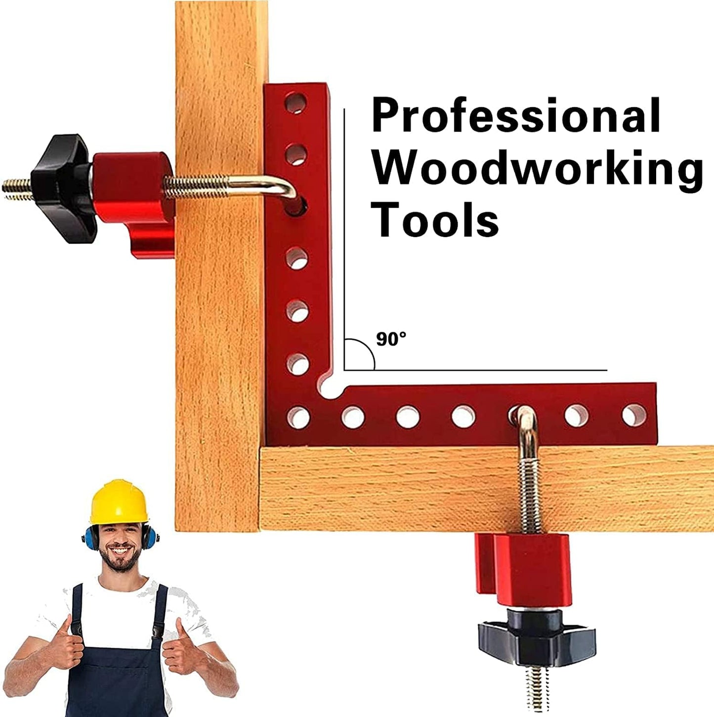 Professional 90-Degree Clamping Tool Set for Woodworking