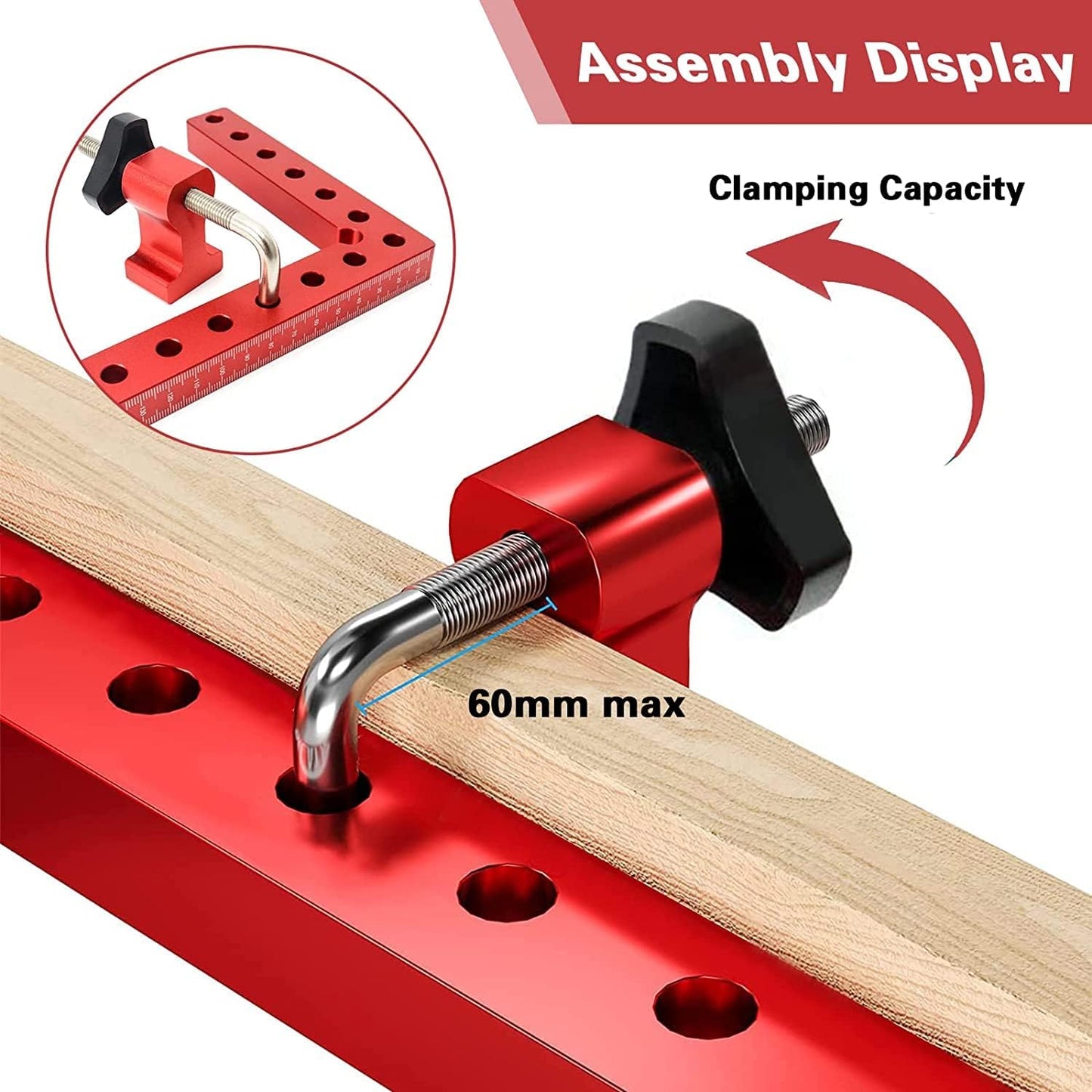 Professional 90-Degree Clamping Tool Set for Woodworking