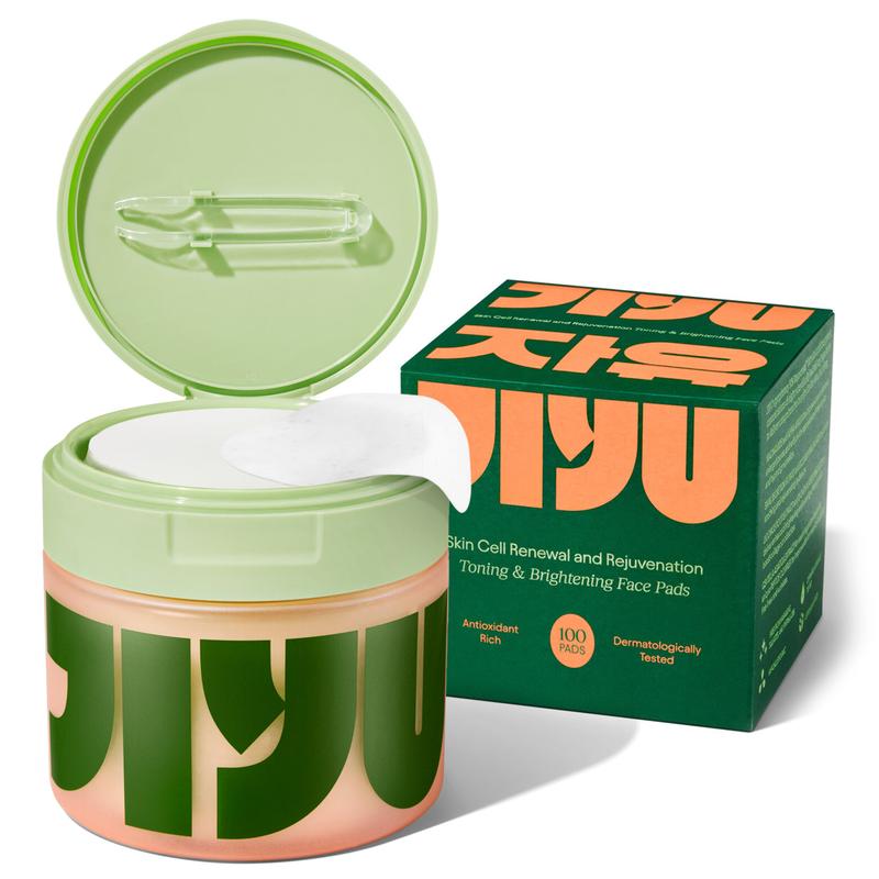 Toning & Brightening Face Pads – Daily Glow with K8 Actives