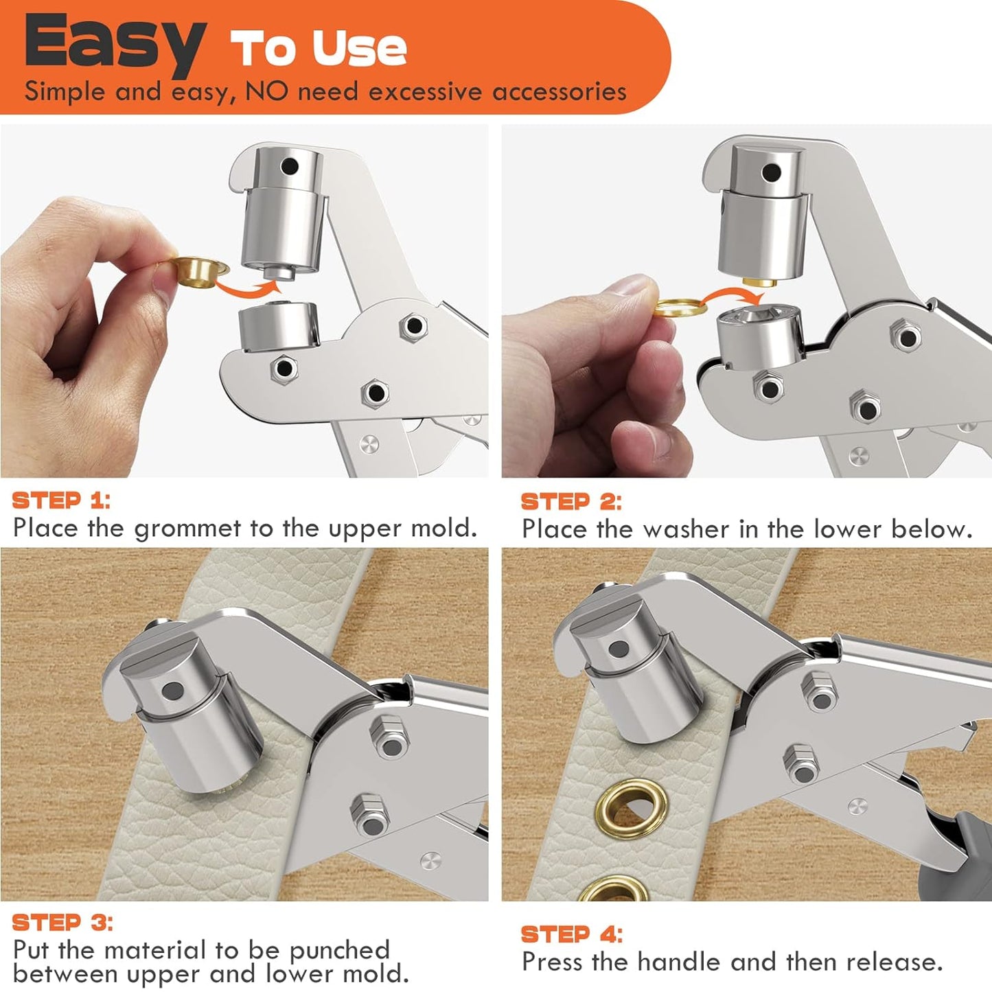 🔥LAST DAY 49%OFF🔥Grommet Tool Kit