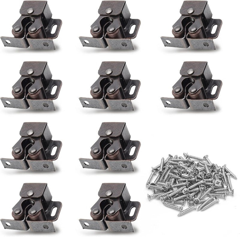 Heavy-Duty Bronze Roller Catches