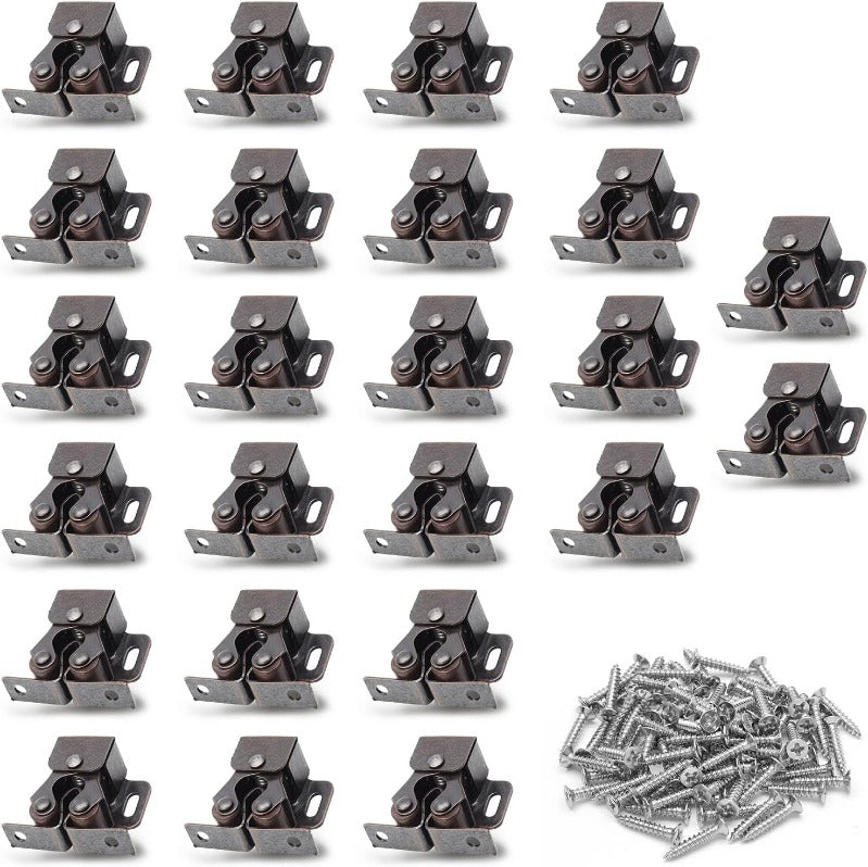 Heavy-Duty Bronze Roller Catches