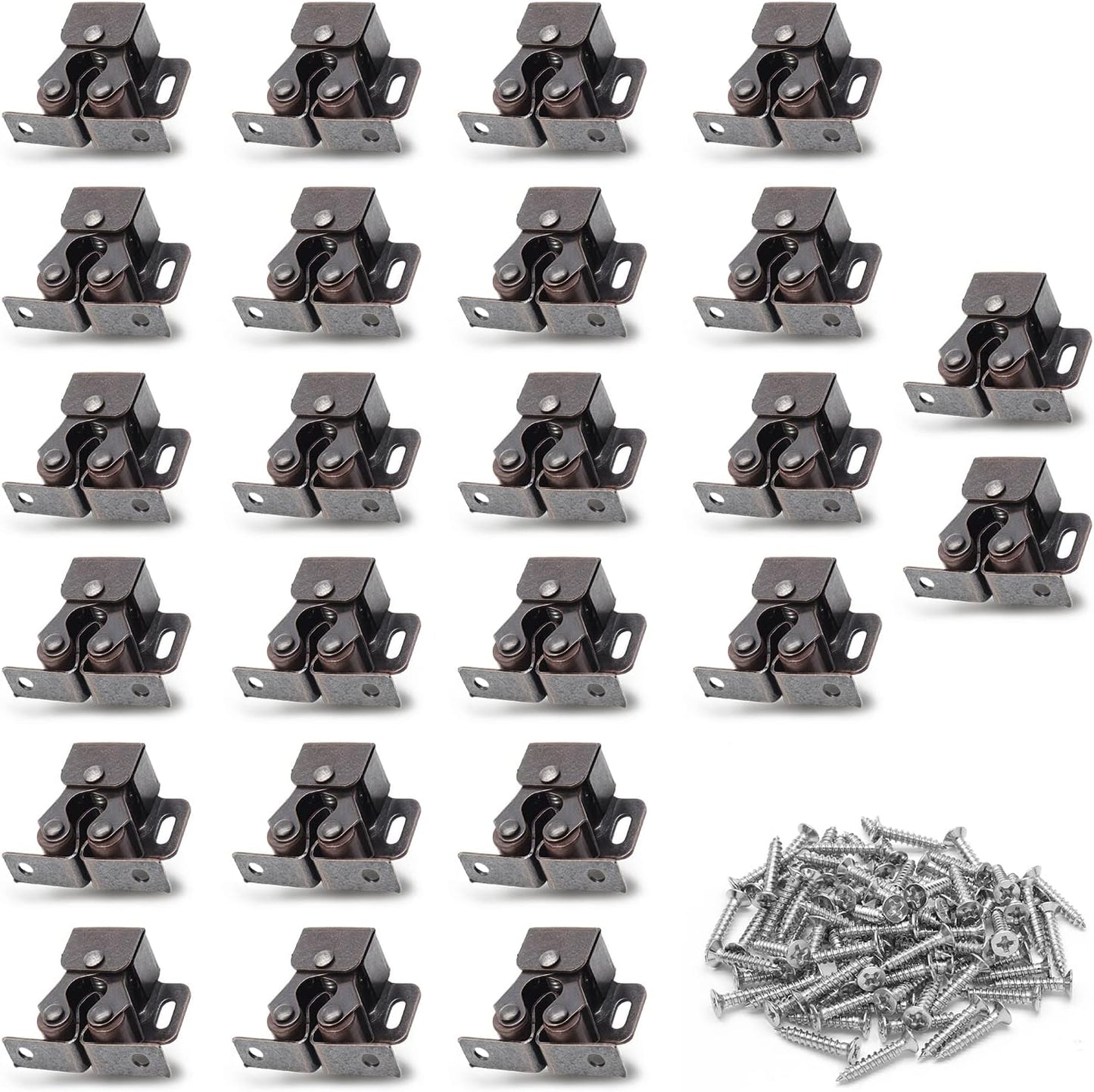 Heavy-Duty Bronze Roller Catches